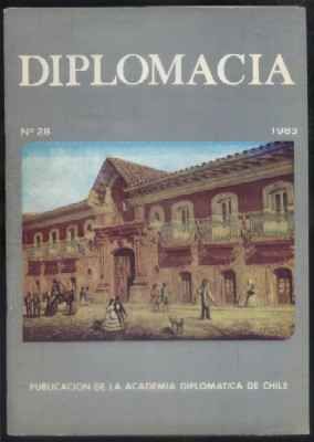 REVISTA DIPLOMACIA. Nº 28. 1983. PUBLICACION DE LA ACADEMIA DIPLOMATICA DE CHILE.