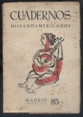 CUADERNOS HISPANOAMERICANOS. Nº 85. ENERO 1957.