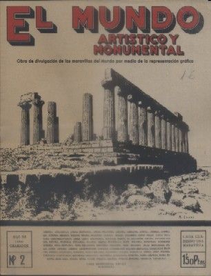 REVISTA EL MUNDO ARTISTICO Y MONUMENTAL Nº 2.