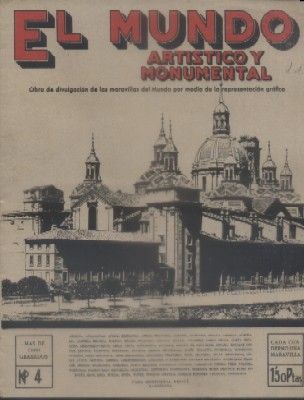 REVISTA EL MUNDO ARTISTICO Y MONUMENTAL Nº 4.