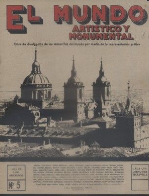 REVISTA EL MUNDO ARTISTICO Y MONUMENTAL Nº 5.