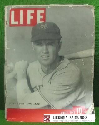 REVISTA LIFE. APRIL 1, 1940.