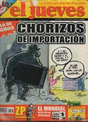 REVISTA EL JUEVES Nº 1515. AÑO XXIX - JUNIO DE 2006.