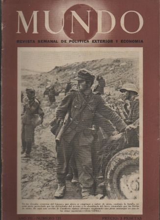 MUNDO - REVISTA SEMANAL DE POLITICA EXTERIOR Y ECONOMIA Nº 135.
