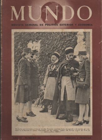 MUNDO - REVISTA SEMANAL DE POLITICA EXTERIOR Y ECONOMIA Nº 154.