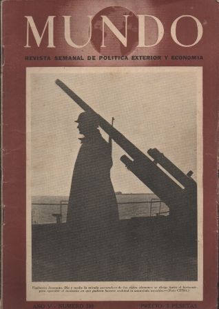 MUNDO - REVISTA SEMANAL DE POLITICA EXTERIOR Y ECONOMIA Nº 209.