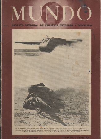 MUNDO - REVISTA SEMANAL DE POLITICA EXTERIOR Y ECONOMIA Nº 215.
