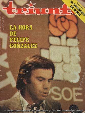 REVISTA TRIUNFO. AÑO XXXIII  Nº 871 OCTUBRE 1979.