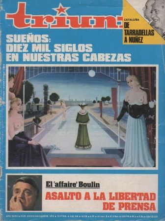 REVISTA TRIUNFO. AÑO XXXIII  Nº 878 NOVIEMBRE 1979.