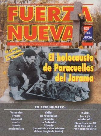 REVISTA FUERZA NUEVA. Nº 1201 DEL 9 AL 27 DE FEBRERO DE 1999.