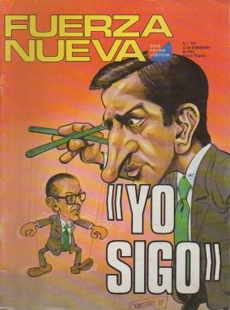 REVISTA FUERZA NUEVA. Nº 737 -  21 DE FEBRERO DE 1981.
