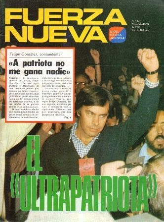 REVISTA FUERZA NUEVA. Nº 742 - 28 DE MARZO DE 1981.