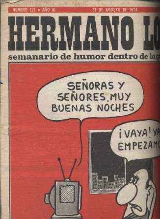 HERMANO LOBO. SEMANARIO DE HUMOR DENTRO DE LO QUE CABE