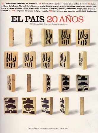 REVISTA EL PAIS 20 AÑOS. 1023 NUMERO EXTRA. 5 MAYO 1996.
