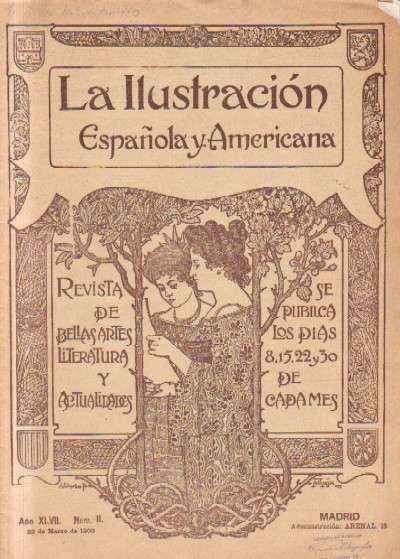LA ILUSTRACION ESPAÑOLA Y AMERICANA. AÑO XLVII. NºII