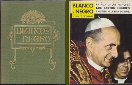REVISTA BLANCO Y NEGRO 6 TOMOS AÑO COMPLETO DE 1964.