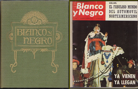 REVISTA BLANCO Y NEGRO 4 TOMOS AÑO COMPLETO DE 1965.