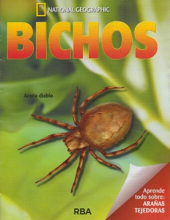 REVISTA BICHOS NATIONAL GEOGRAPHIC APRENDE TODO SOBRE ARAÑAS TEJEDORAS