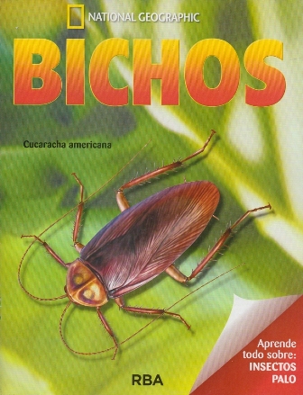 REVISTA BICHOS NATIONAL GEOGRAPHIC APRENDE TODO SOBRE INSECTOS PALOS