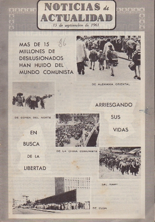 REVISTA NOTICIAS DE ACTUALIDAD VOL. XIII NÚM. 14 - OCTUBRE 1961.