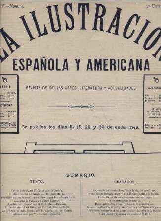 LA ILUSTRACION ESPAÑOLA Y AMERICANA. REVISTA DE BELLAS ARTES, LITERATURA Y ACTUALIDADES. 1911