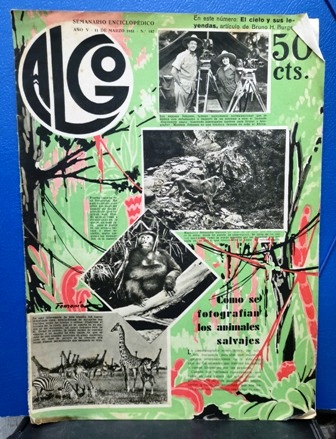 ALGO - SEMANARIO ENCICLOPEDICO AÑO V  11 MARZO 1933 Nº 187
