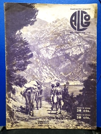 ALGO - SEMANARIO ENCICLOPEDICO AÑO V  18 NOVIEMBRE 1933 Nº 223