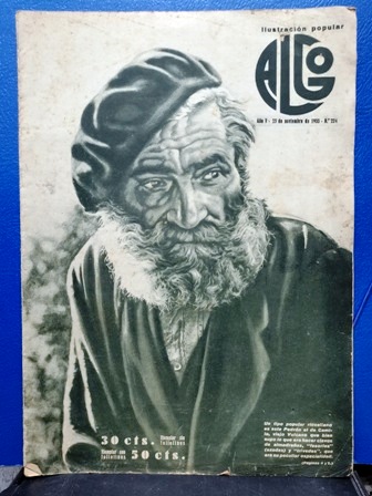 ALGO - SEMANARIO ENCICLOPEDICO AÑO V  25 NOVIEMBRE 1933 Nº 224