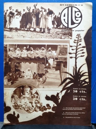 ALGO - SEMANARIO ENCICLOPEDICO AÑO VI  10 FEBRERO 1934 Nº 235
