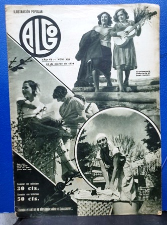 ALGO - SEMANARIO ENCICLOPEDICO AÑO VI  10 MARZO 1934 Nº 239