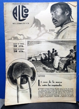 ALGO - SEMANARIO ENCICLOPEDICO AÑO VI  5 MAYO 1934 Nº 247