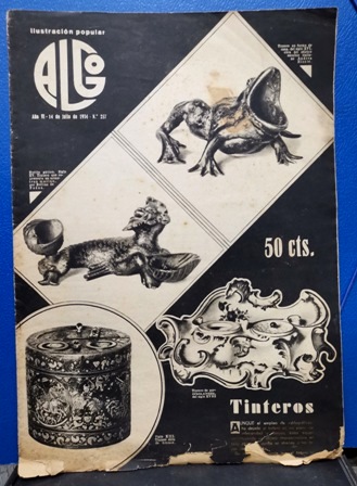 ALGO - SEMANARIO ENCICLOPEDICO AÑO VI 14 JULIO 1934 Nº 257