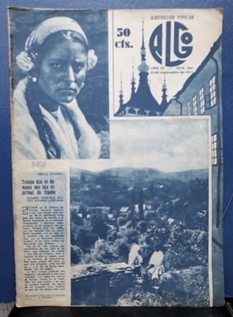ALGO - SEMANARIO ENCICLOPEDICO AÑO VI 15 SEPTIEMBRE 1934 Nº 266
