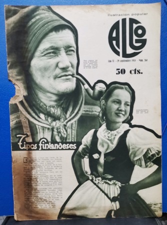 ALGO - SEMANARIO ENCICLOPEDICO AÑO VI 29 SEPTIEMBRE 1934 Nº 268