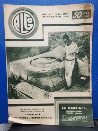 ALGO - SEMANARIO ENCICLOPEDICO AÑO VII 29 JUNIO 1935 Nº 307