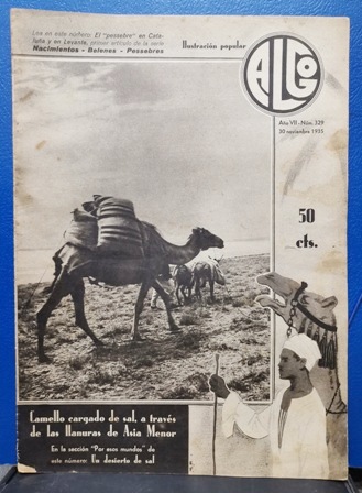 ALGO - SEMANARIO ENCICLOPEDICO AÑO VII 30 NOVIEMBRE 1935 Nº 329