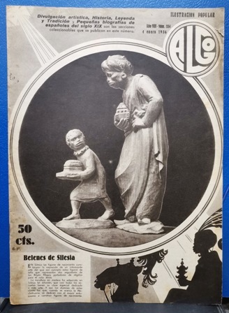 ALGO - SEMANARIO ENCICLOPEDICO AÑO VIII  4 ENERO 1936 Nº 334