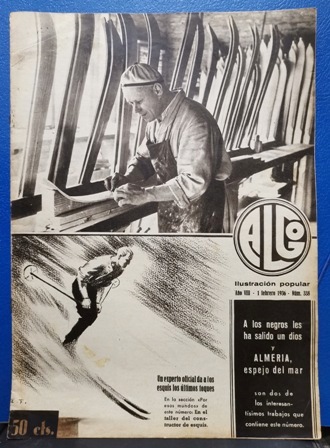 ALGO - SEMANARIO ENCICLOPEDICO AÑO VIII  1 FEBRERO 1936 Nº 338