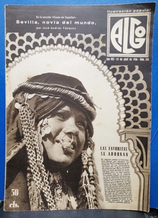ALGO - SEMANARIO ENCICLOPEDICO AÑO VIII  25 ABRIL 1936 Nº 350