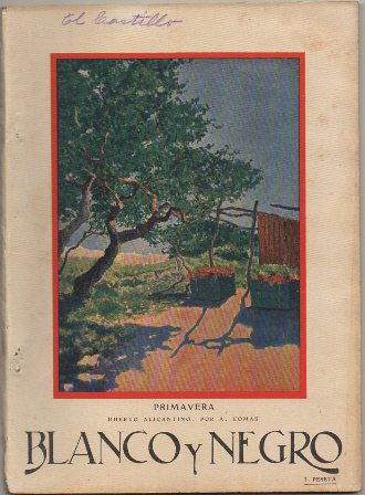 REVISTA ILUSTRADA BLANCO Y NEGRO. PRIMAVERA. AÑO 37 Nº 1881. JUNIO DE 1927