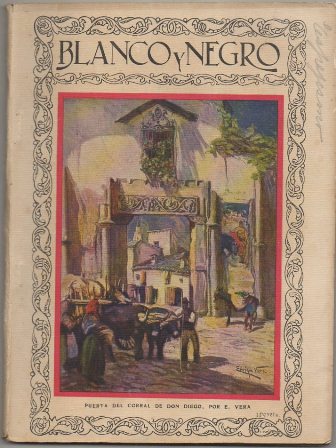 REVISTA ILUSTRADA BLANCO Y NEGRO. AÑO 38 Nº 1959. DICIEMBRE DE 1928