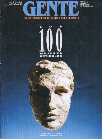REVISTA GENTE (REVISTA SEMANAL DE DIARIO 16) Nº 104 ABRIL 1991