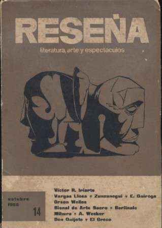 RESEÑA. LITERATURA, ARTE Y ESPECTACULOS. Nº14. OCTUBRE 1966
