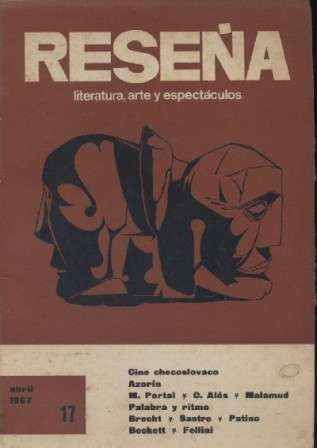 RESEÑA. LITERATURA, ARTE Y ESPECTACULOS. Nº17. ABRIL 1967