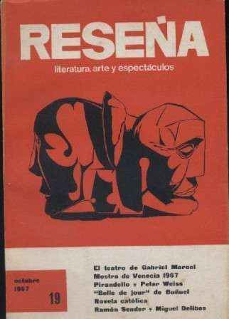RESEÑA. LITERATURA, ARTE Y ESPECTACULOS. Nº19. OCTUBRE 1967