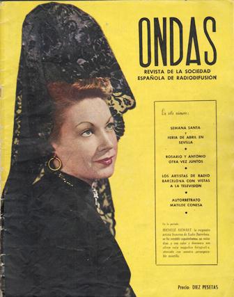 REVISTA ONDAS ABRIL  DE 1953 Nº 11