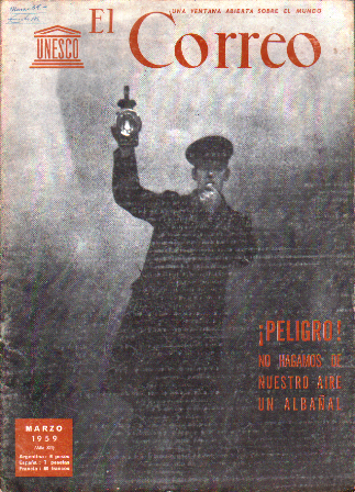 EL CORREO (UNESCO) - MARZO 1959 AÑO XII Nº 3