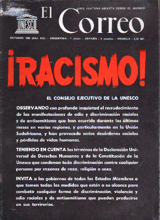 EL CORREO (UNESCO) - OCTUBRE 1960 AÑO XIII Nº 10