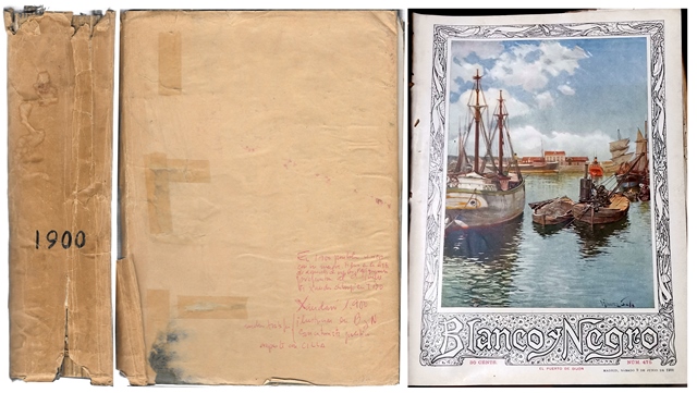 REVISTA BLANCO Y NEGRO. AÑO 1900