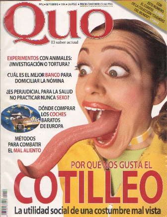 REVISTA QUO  EL SABER ACTUAL Nº 12 SEPTIEMBRE 1996
